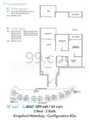 Kingsford Waterbay (D19), Apartment #445288341